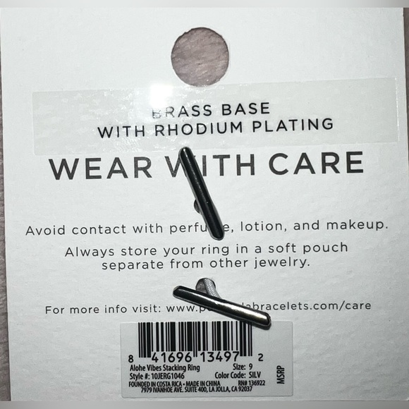 Pura Vida Aloha Ring size 9 NWT - Picture 3 of 5